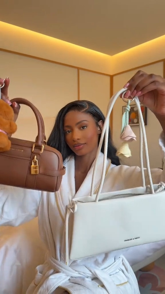 Charles and Keith SS26 Haul 👜 accessories- bag - finishing touches - style my outfit - white bag - brown bag - handbag 

#LTKunboxing #LTKbag #LTKgiftguide