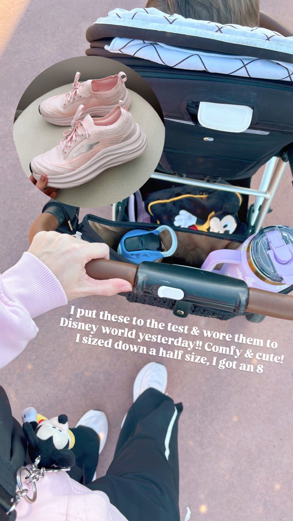 I out these walmart sneakers to the rest and wore them to Disney world!! They are comfy and cute! Jo issue! I did size down a half size! I got an 8!

#LTKTravel #LTKmomlife #LTKdayinmylife
