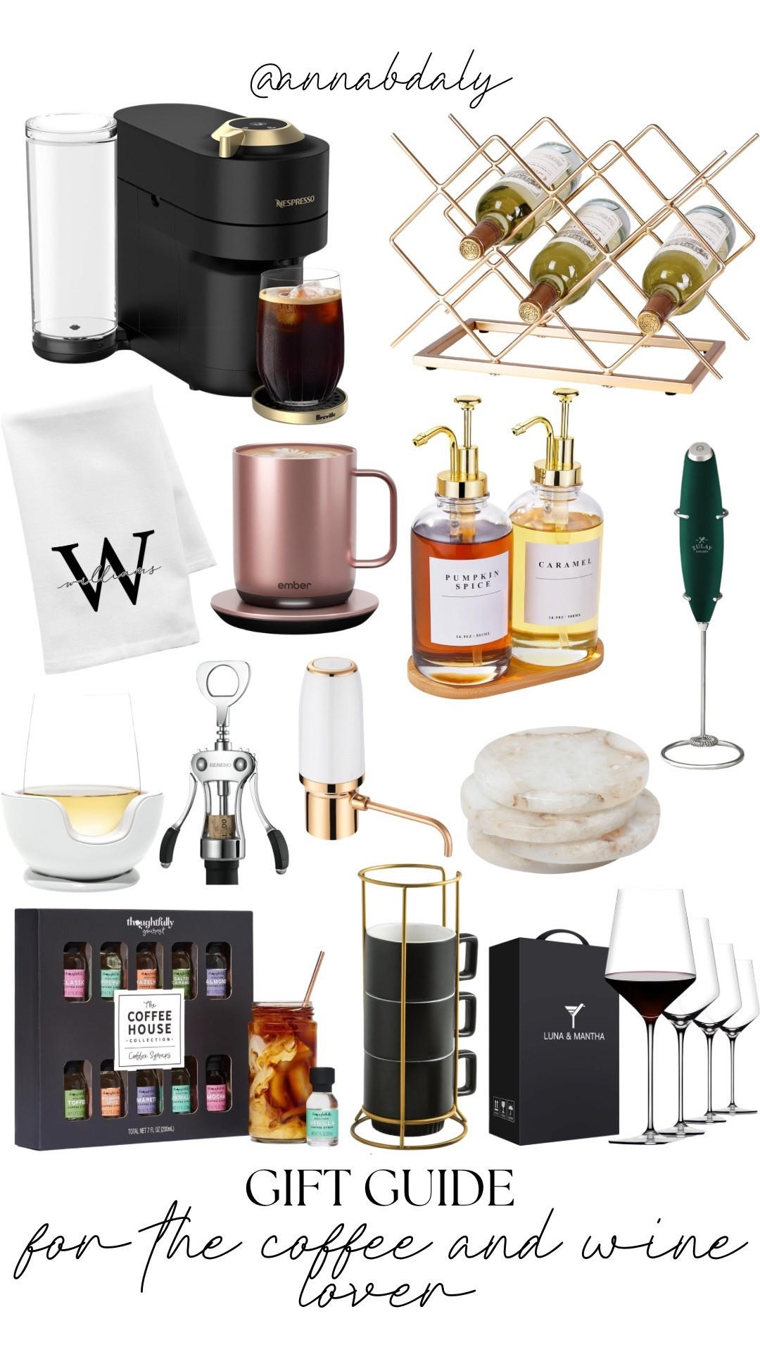 Gift guide for the coffee and wine lovers! 

#LTKHoliday #LTKHome #LTKGiftGuide