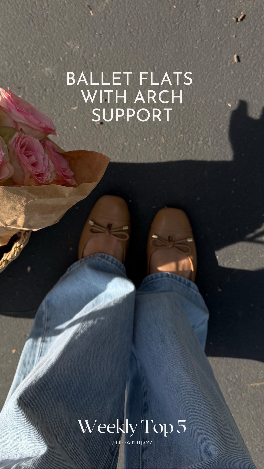 #3 bestseller this week: Vionic ballet flats 

great for everyday walking -- have arch support 

 #LTKootd