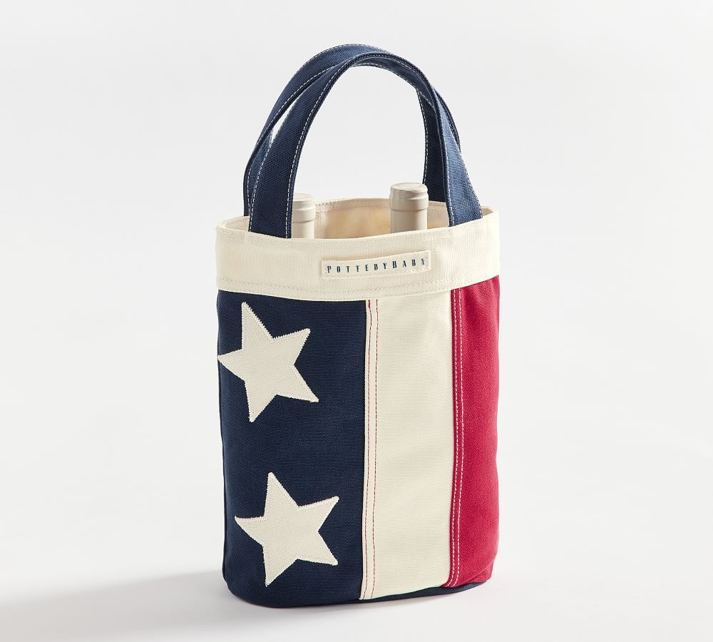 American Flag Double Wine Bag | Pottery Barn (US)