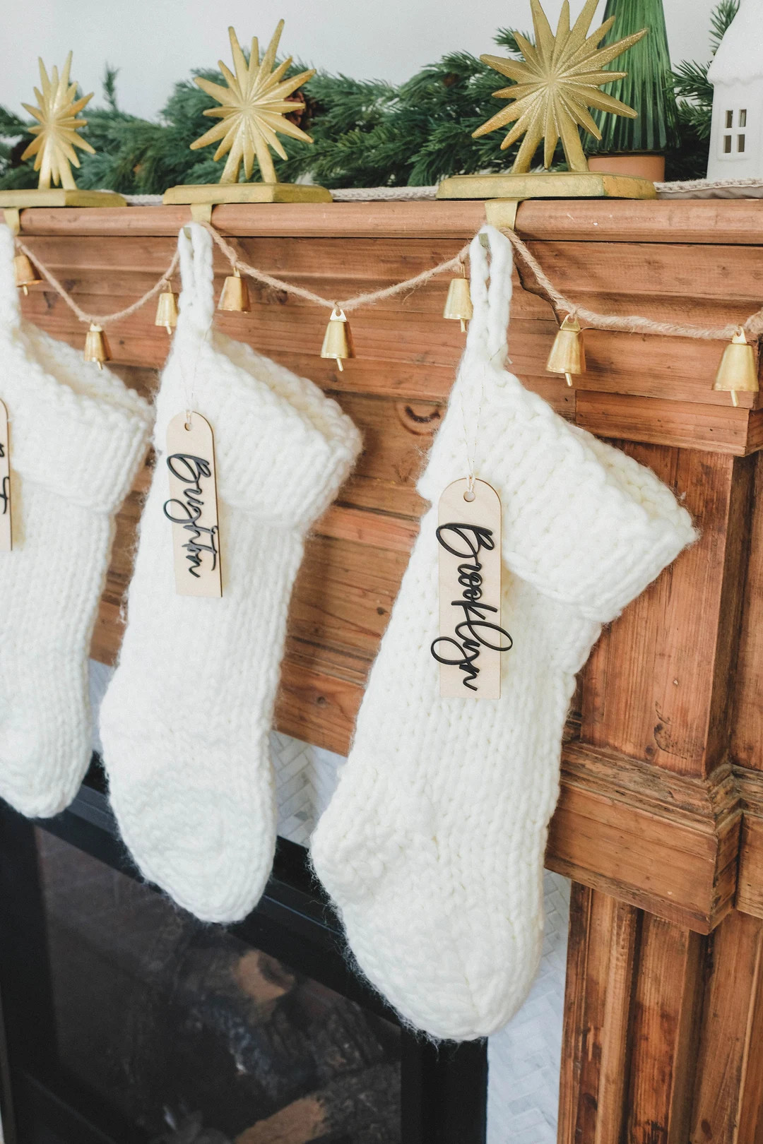 Personalized Stocking Tags, Custom Stocking Tags, Stocking Name Tags, Handlettered, | Etsy (US)