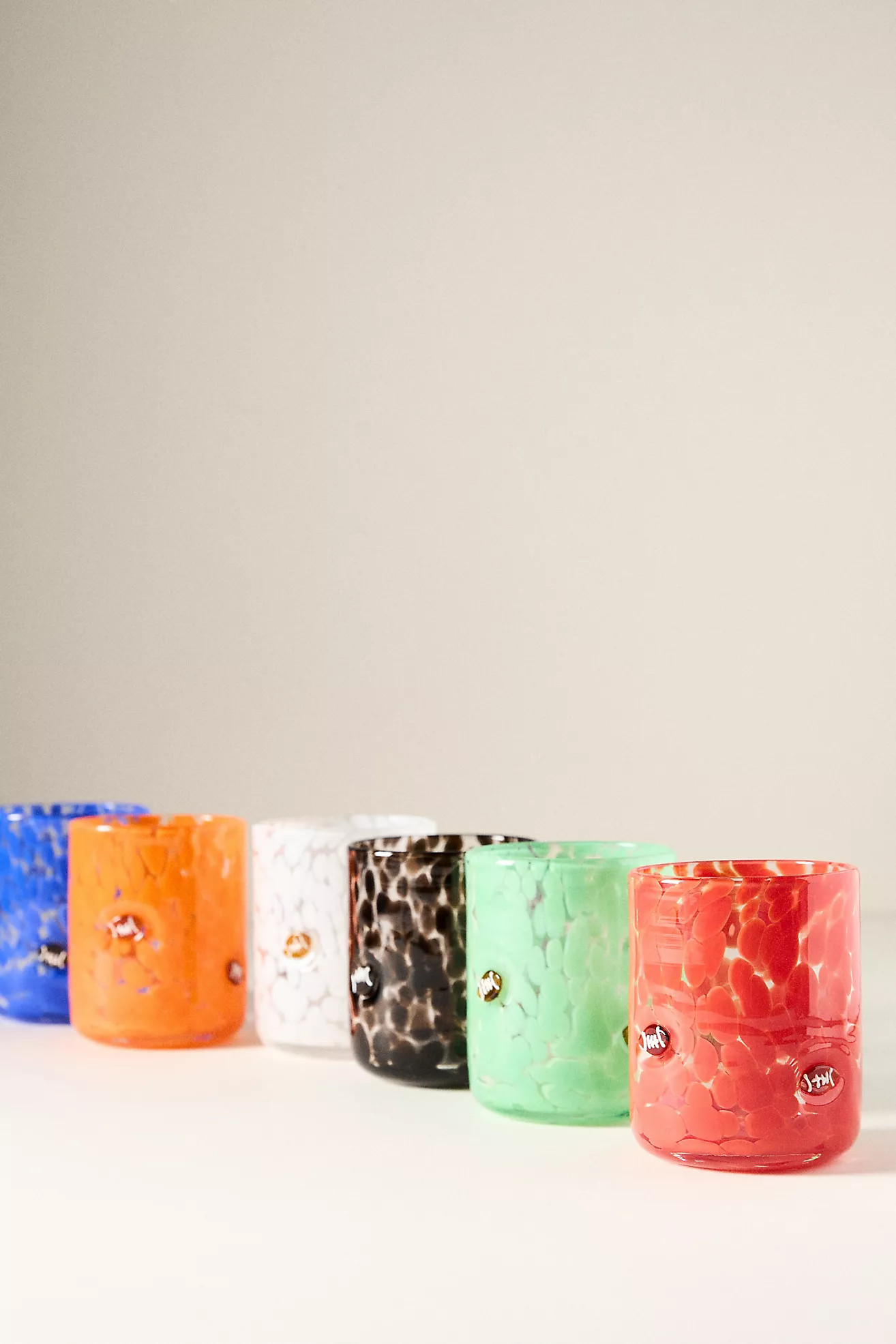 The Sports Confetti Icon Juice Glass | Anthropologie (US)