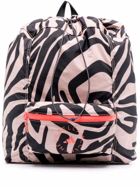 animal-print gym sack backpack | Farfetch (US)