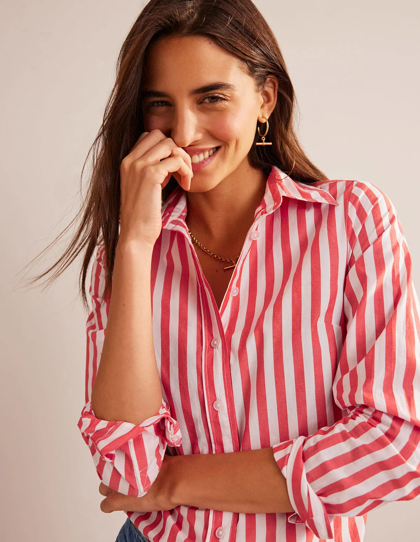 Sienna Cotton Shirt | Boden (US)