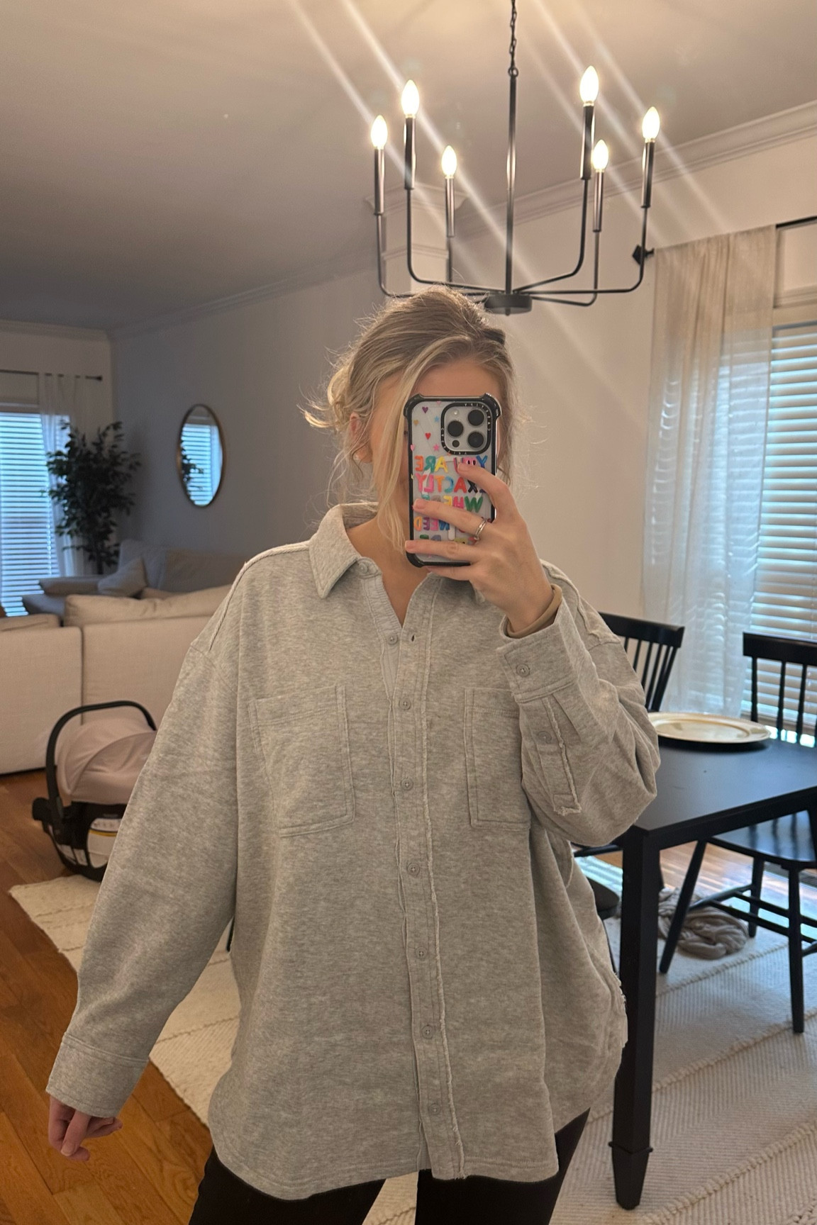 Breastfeeding friendly top // wearing size small

#LTKsalealert #LTKfindsunder50