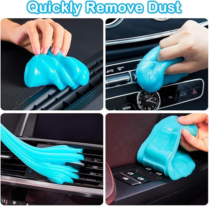 PULIDIKI Car Cleaning Gel Universal Detailing Kit Automotive Dust Car Crevice Cleaner Slime Auto ... | Amazon (US)