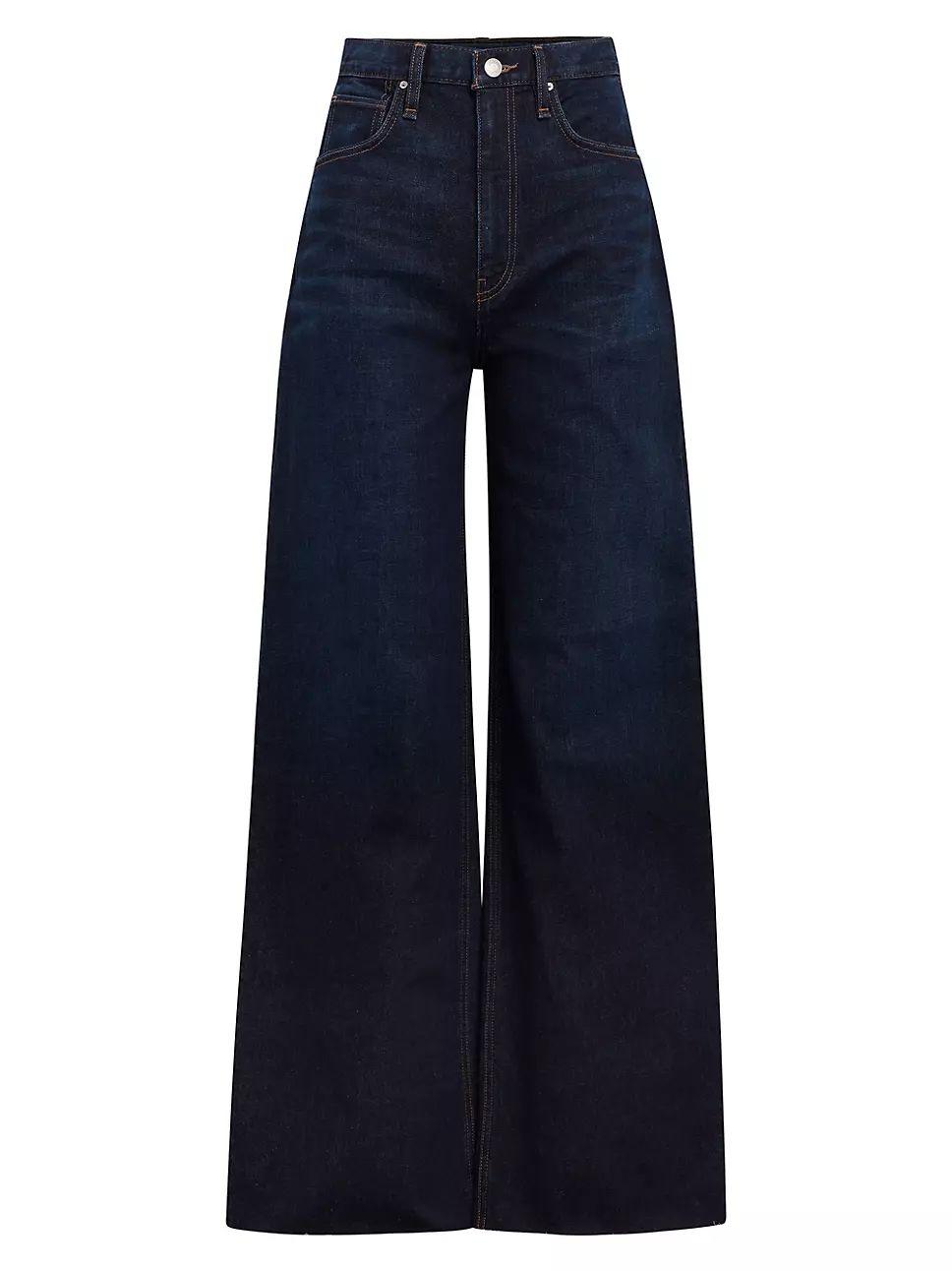 James High-Rise Wide-Leg Jeans | Saks Fifth Avenue