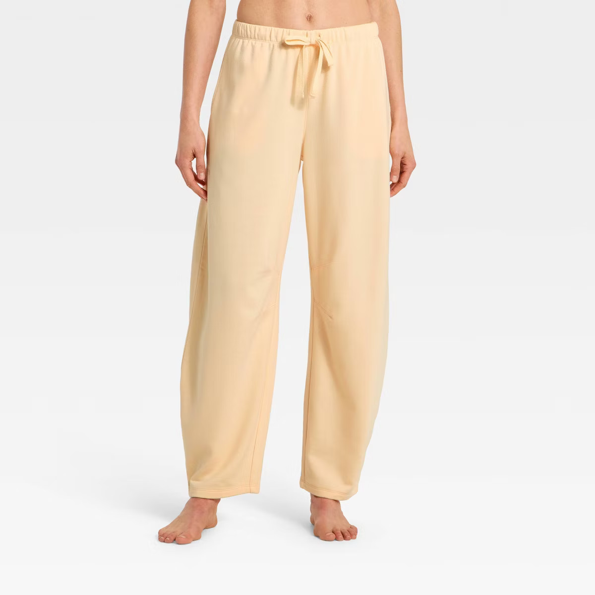 Women's French Terry Barrel Leg Lounge Pants - Auden™ | Target