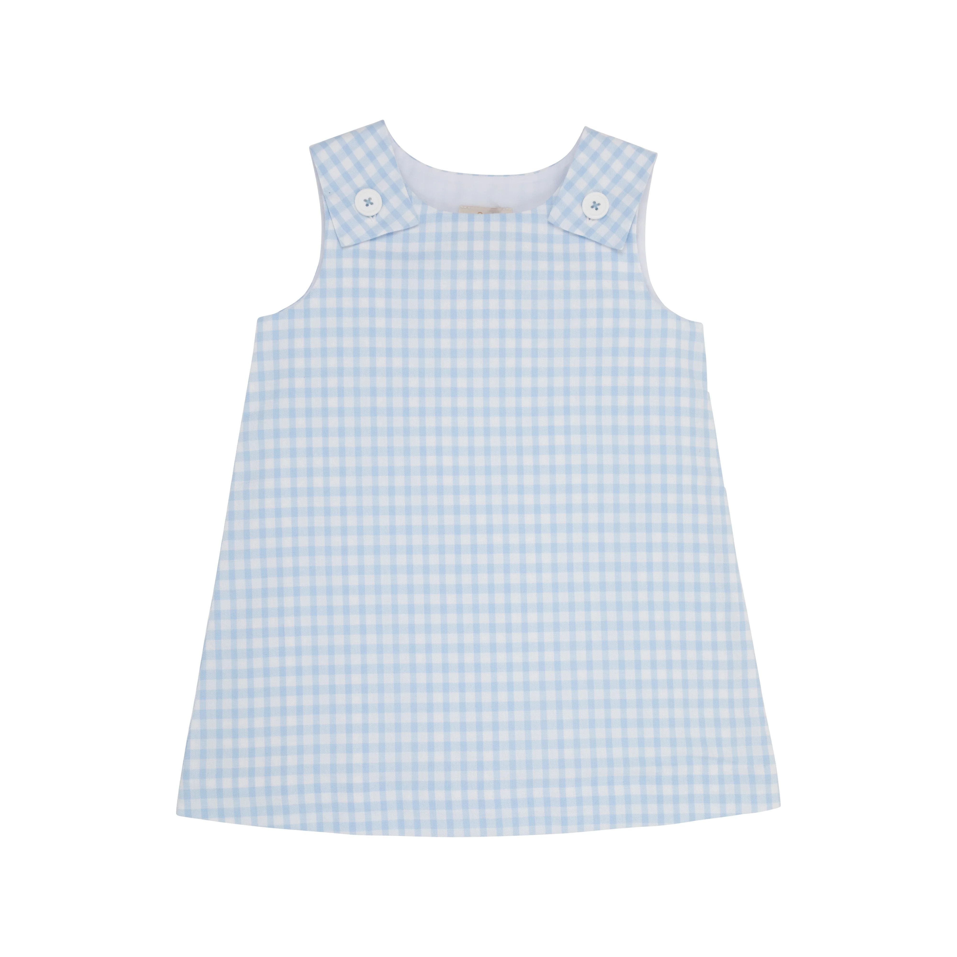 Juliet Jumper (Flannel) - Beale Street Blue Gingham | The Beaufort Bonnet Company