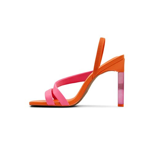 Call It Spring Women's Nightout Heeled Sandal, Bright Pink, 7.5 | Amazon (US)