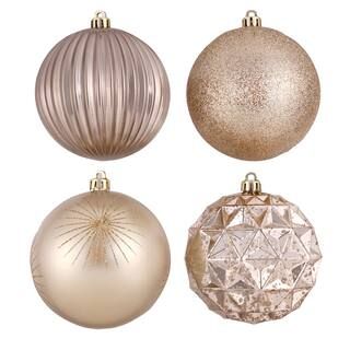 10ct. Metallic Gold Ball Ornaments by Ashland®, 3.94" | Michaels Stores