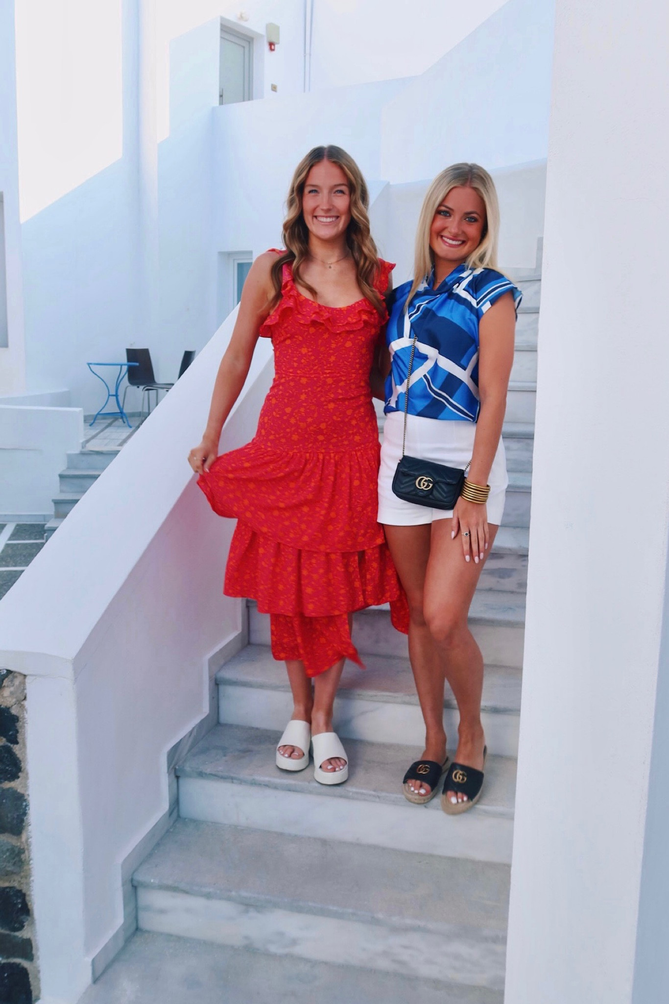 The Santorini Blues💙🩵
Perfect top for a night out at dinner!


#LTKtravel