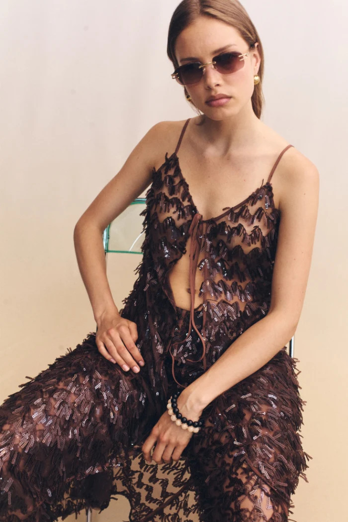 Ro Dress Brown | Reliquia Collective & Blanca