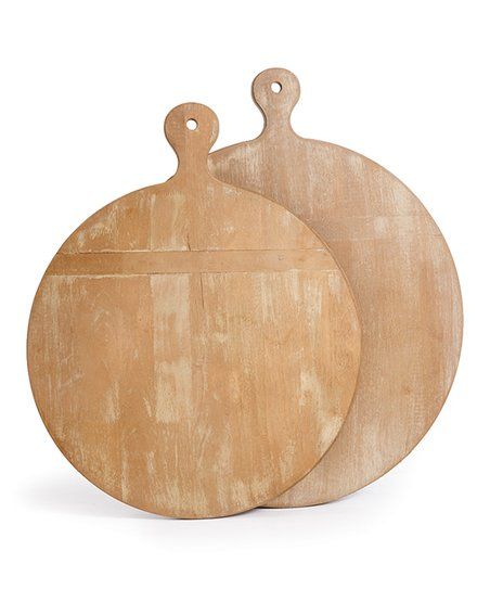 Round Antique Cutting Board Set | Zulily