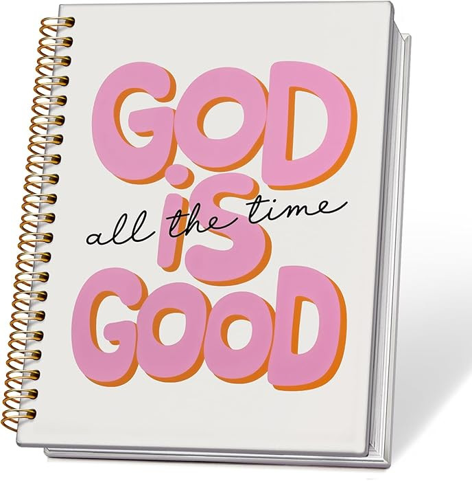 Pink Bible Journal Notebook for Women, Inspirational Christian Gifts for Women, Prayer Bible Supp... | Amazon (US)