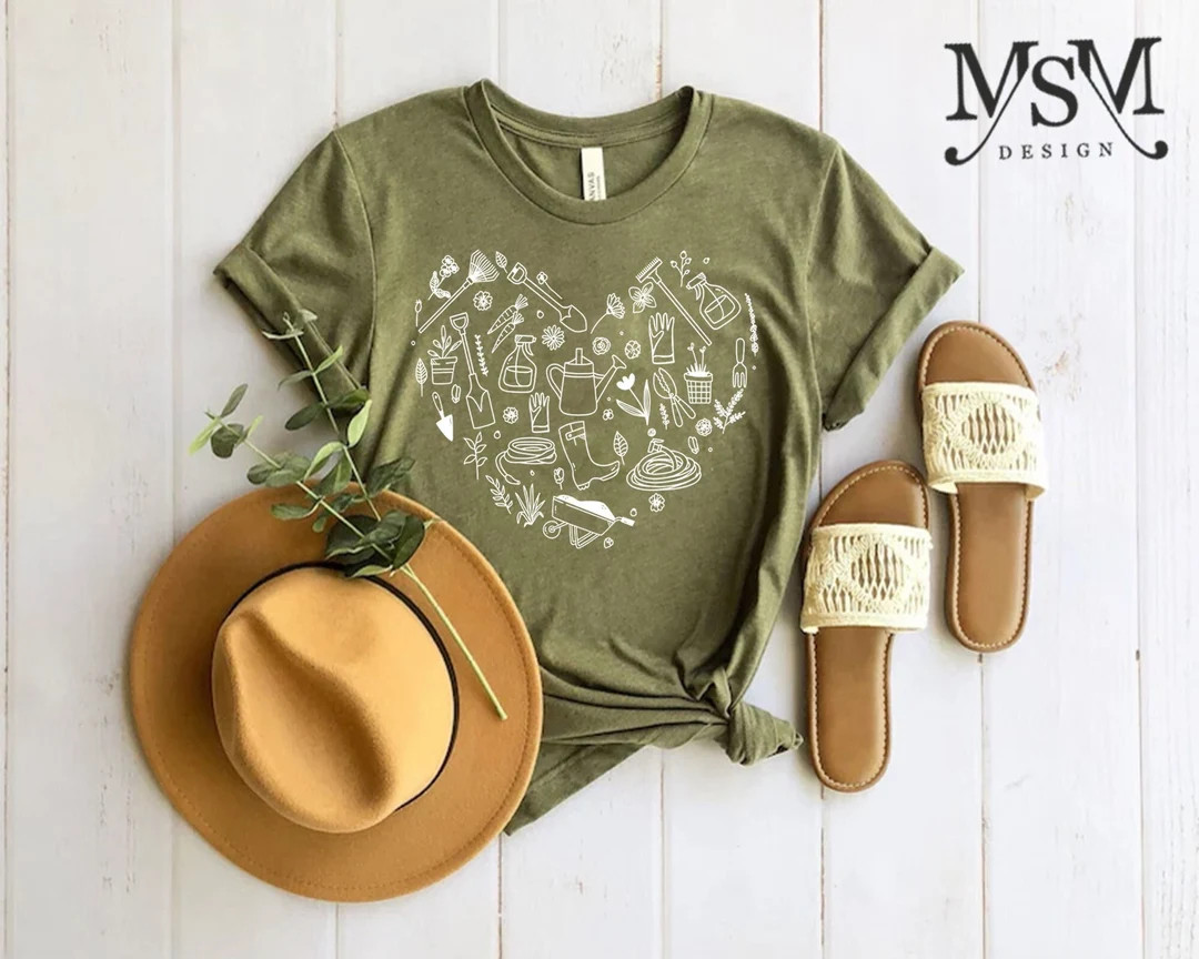 Gardener T Shirt, Plant Lover Shirt, Farmer T Shirt, Hoeing Ain't Easy Shirt, Gift For Gardeners,... | Etsy (US)