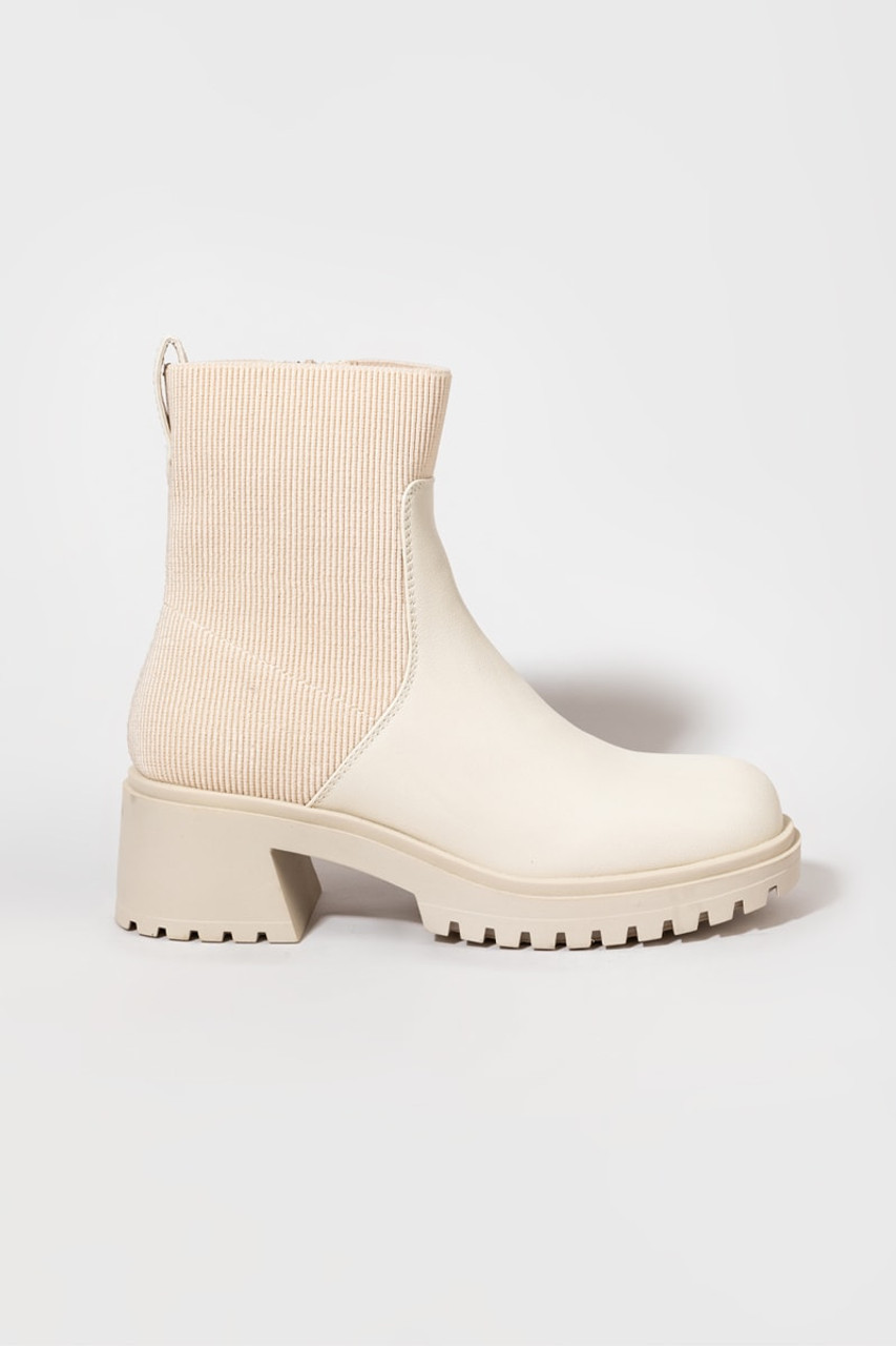 Abruzzo Ribbed Lug Boots | Francesca's