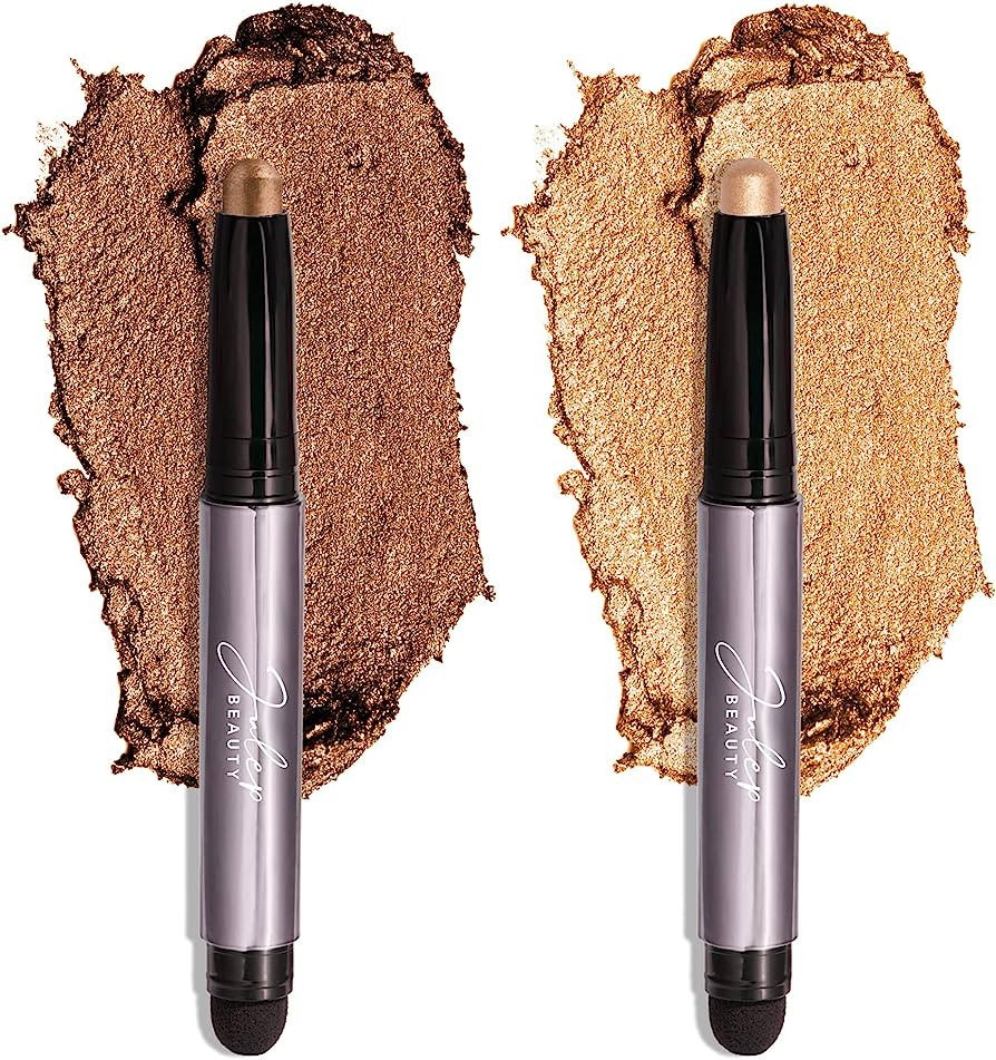 Julep Eyeshadow 101 Crème to Powder Eyeshadow Stick Duo - Bronze Shimmer & Warm Gold Shimmer - W... | Amazon (US)