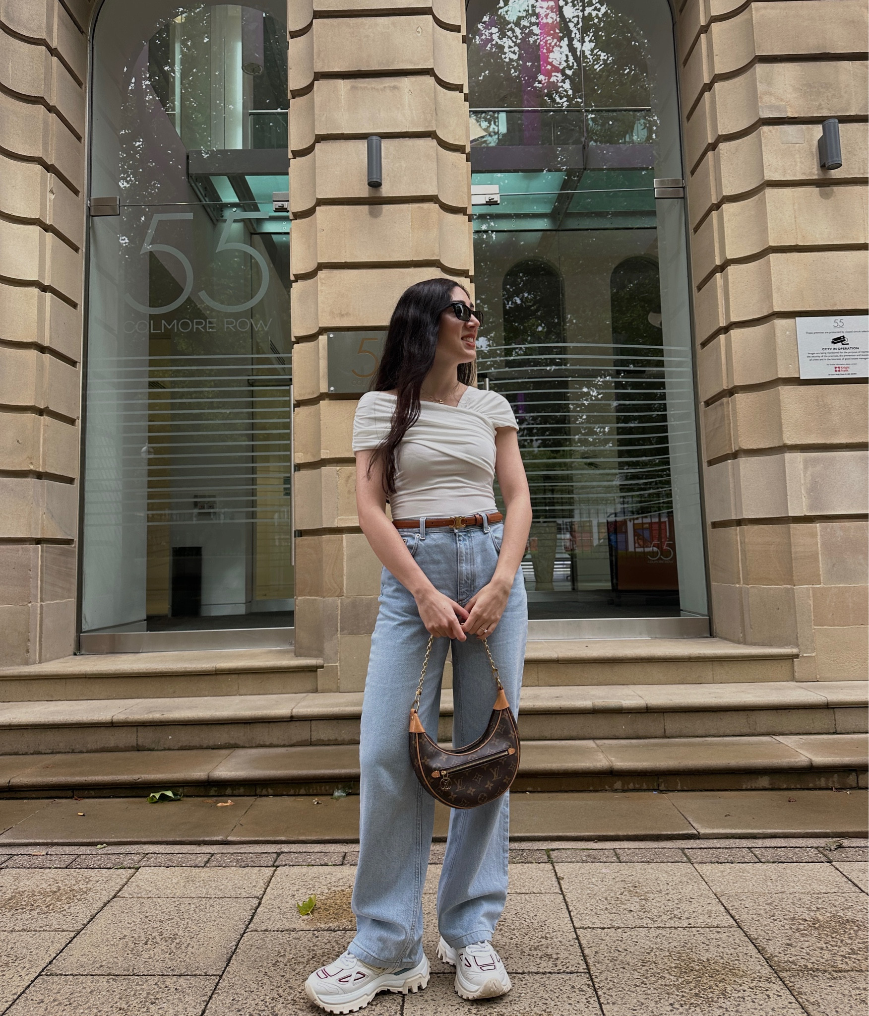 In love with this top! Casual ootd!
Celine belt, Louis vuitton loop bag, axel arigato shoes, Nak-d jeans,H&M top

#LTKFind #LTKstyletip #LTKeurope