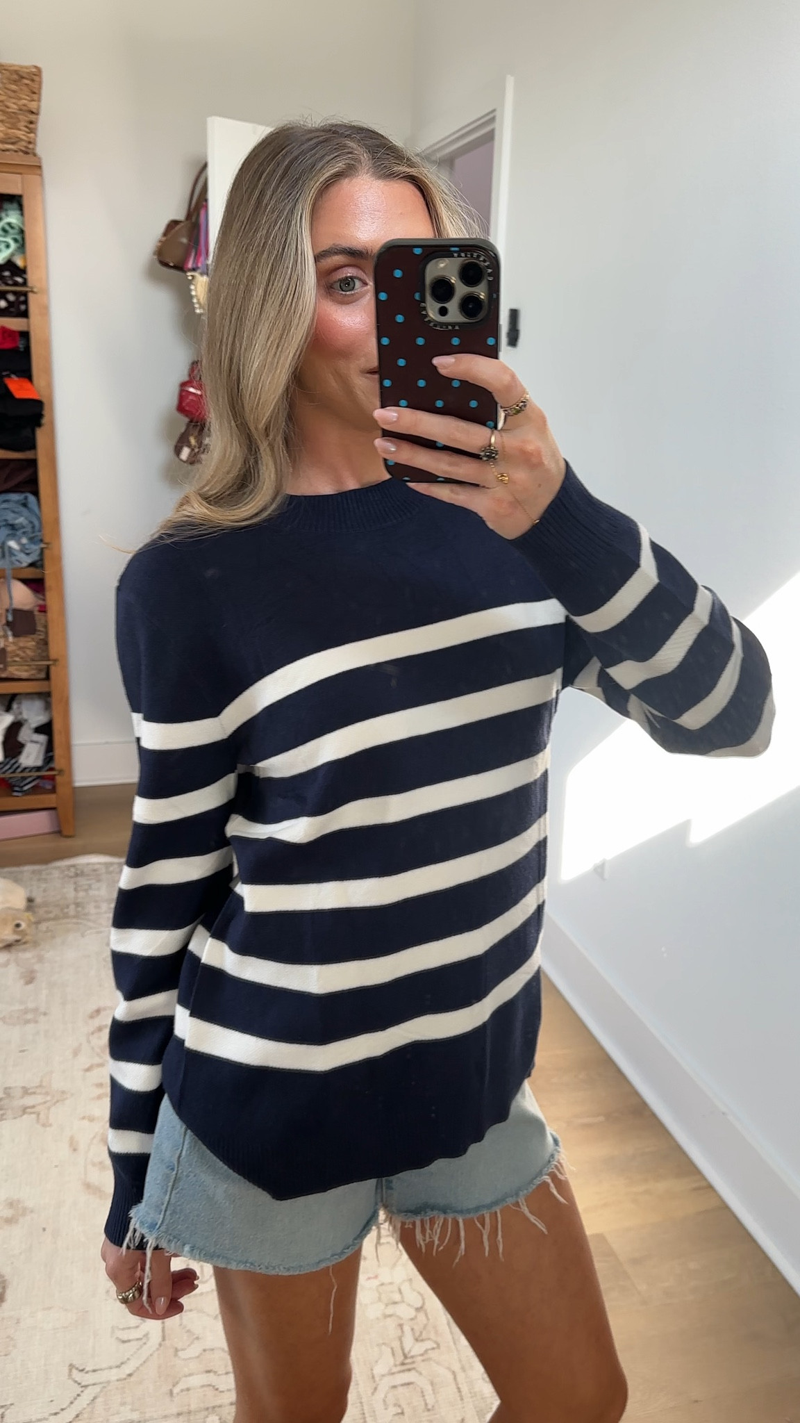 Amazon size small Women’s Striped Sweater Long Sleeve Crew Neck Ribbed Knit 2025 Fall Winter Pullover Sweater Tops

#LTKootd #LTKSaleAlert #LTKgrwm