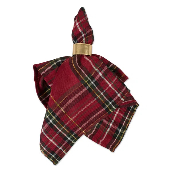 Trotwood Polyester Plaid Square Napkin | Wayfair North America