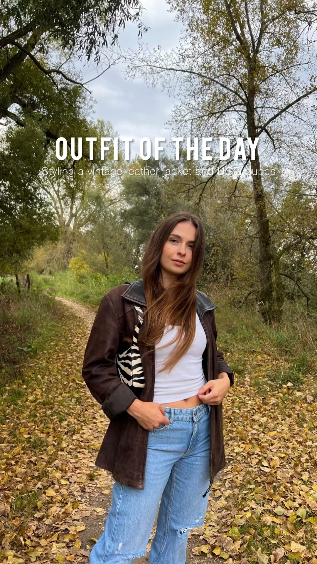 Styling my vintage leather jacket, low rise jeans and my Ugg dupes 🧸🍂

#LTKSeasonal #LTKVideo #LTKstyletip