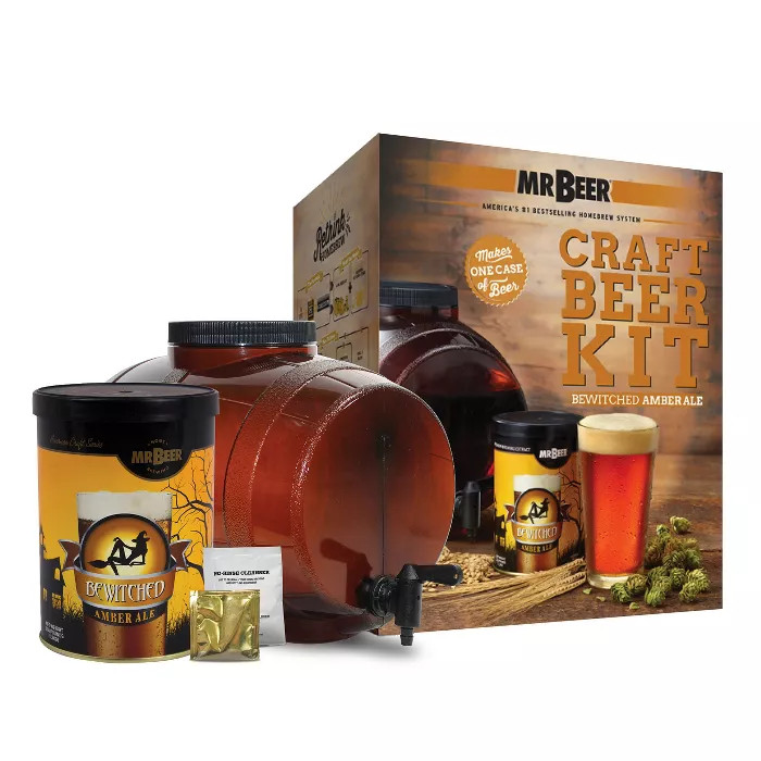 Mr. Beer Bewitched Amber Ale Craft Beer Making Kit | Target