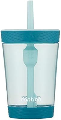 Contigo Spill-Proof Tumbler with straw, 14 Ounce, Honeydew | Amazon (US)