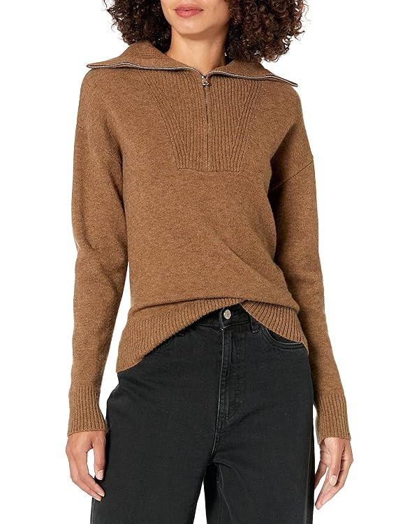 The Drop Women's Kai Half Zip Sweater | Amazon (US)
