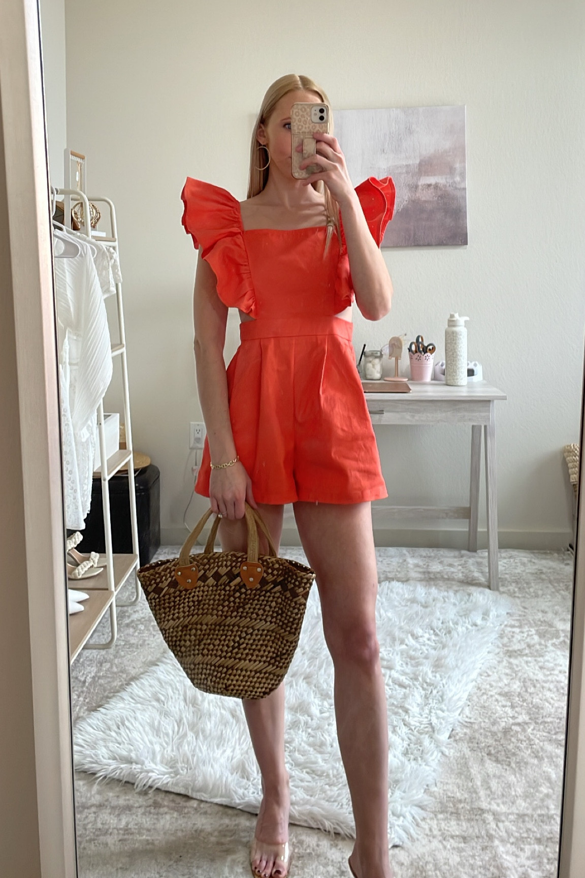 Vacation outfits, ruffle romper, vacation outfit, beach vacation, resort dinner, cut out romper, spring break outfit, elevated beach look, beach style, island vacation, resort outfit, bright colored romper, date night look, date night, date night style, fancy date night outfit, date night outfit ideas, summer date night outfit, spring break style #vacationoutfit #vacationoutfits #beachvacation #resortwear #warmweather #datenight #elevatedstyle #vacationaccessories

#LTKFind #LTKSeasonal #LTKtravel