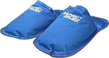 Rapid Relief Hot and Cold Therapy Slippers for Swollen and Painful Feet - Cooling Slippers for Ne... | Amazon (US)