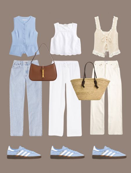 Blue spezial outfit ideas! 

Blue spezials, neutral outfits, casual outfits, linen outfits, summer outfits 

#LTKsalealert #LTKstyletip #LTKeurope