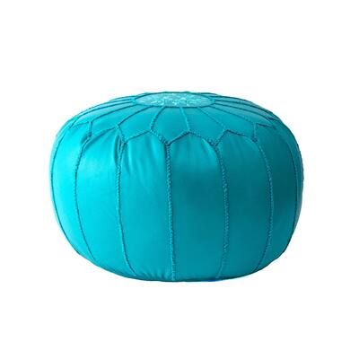 nuLOOM Classic Moroccan Lightweight Faux Leather Ottoman Pouf | Bed Bath & Beyond