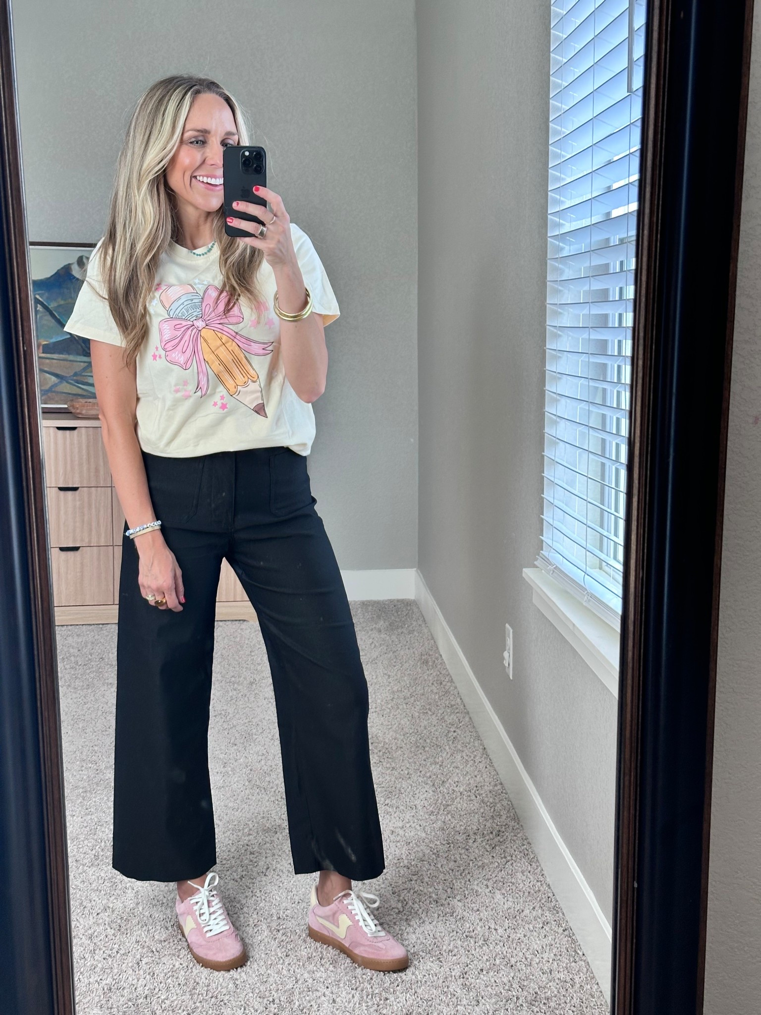 Cute + easy teacher outfit!

True to size in everything . 

#LTKWorkwear #LTKStyleTip #LTKFindsUnder50