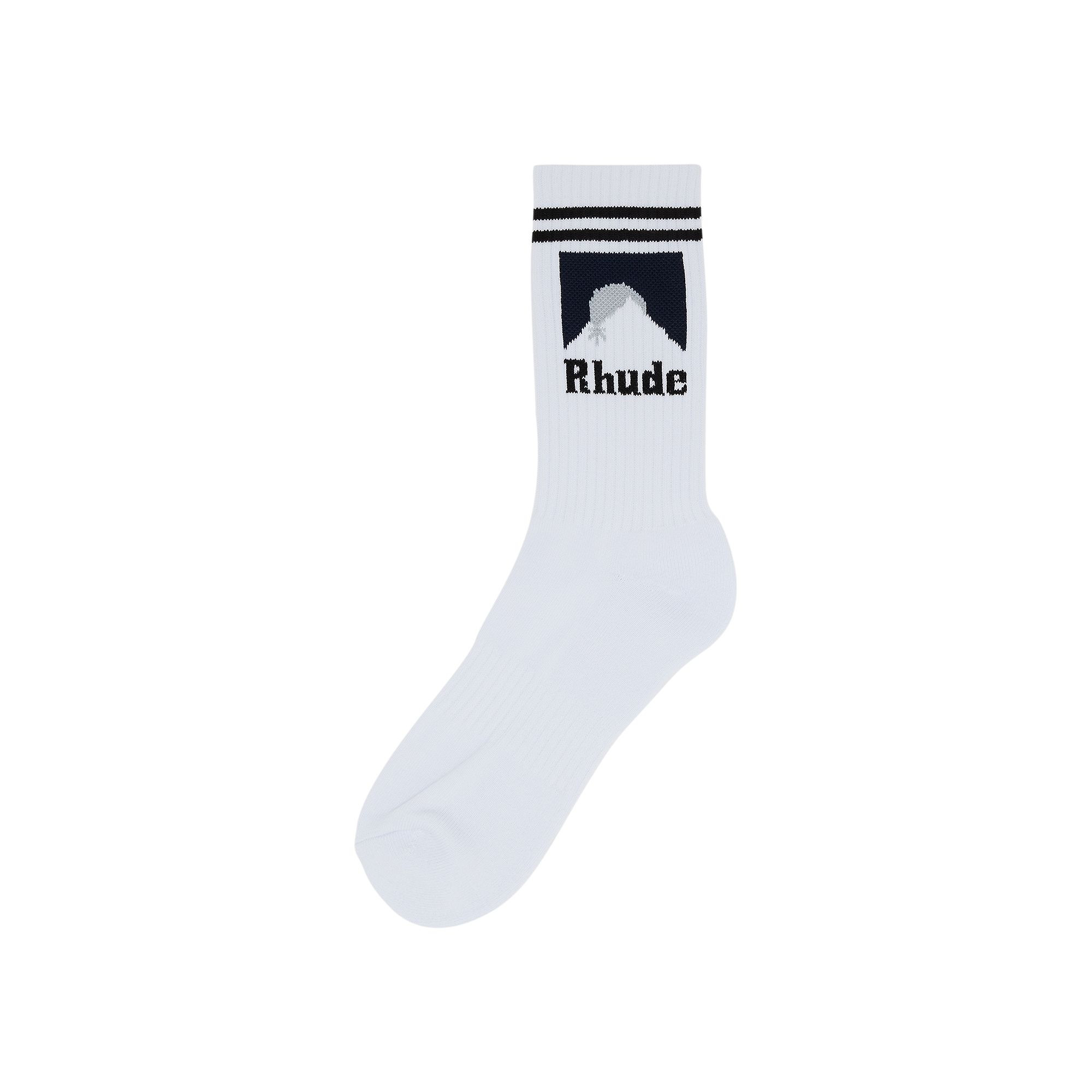 Rhude Moonlight Sock 'White' | Men's Size Onesize | GOAT