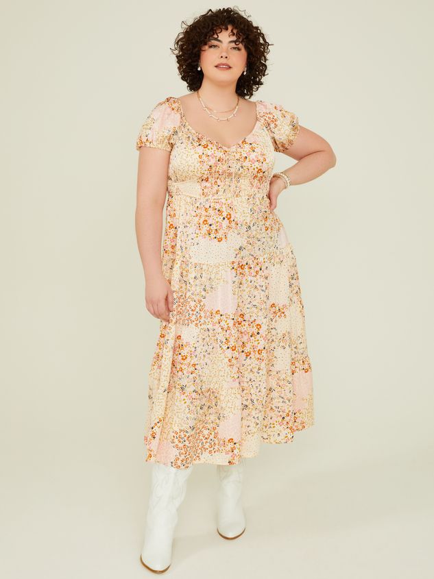 Claire Satin Floral Maxi Dress | Arula