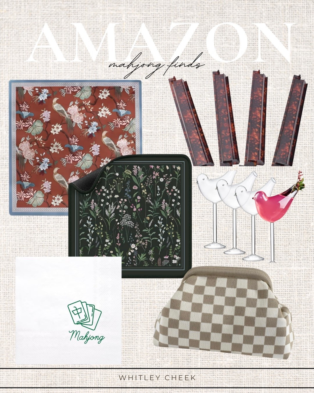 Amazon Mahj finds to elevate your hosting + game play! 


#LTKHome #LTKmomlife #LTKSaleAlert