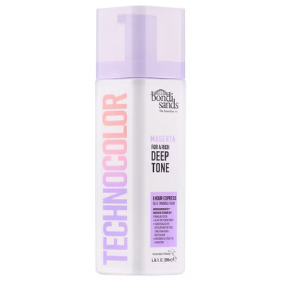 Bondi Sands Technocolor 1 Hour Express Self Tanning Foam Magenta - 6.76 fl oz | Target