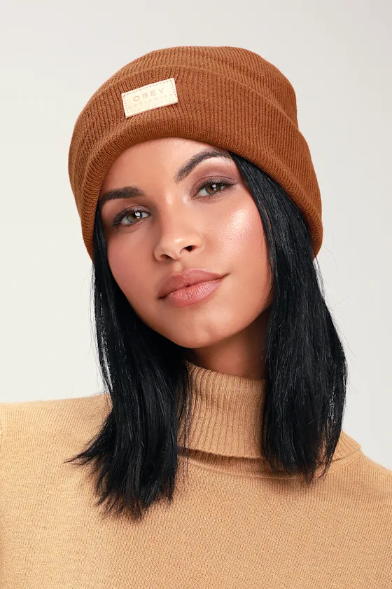 Briean Brown Beanie | Lulus (US)