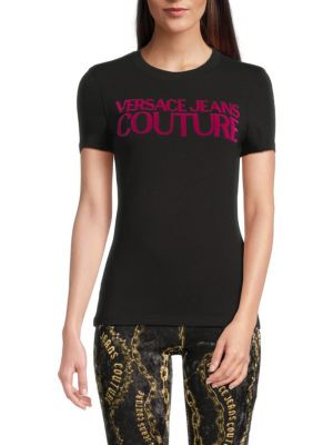 Versace Jeans Couture Logo T-Shirt on SALE | Saks OFF 5TH | Saks Fifth Avenue OFF 5TH