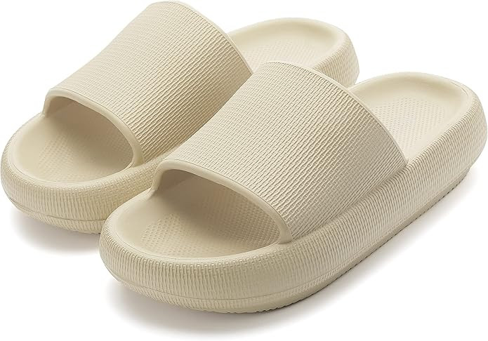 BRONAX Cloud Slippers for Women and Men | Pillow Slippers Bathroom Sandals | Extremely Comfy | Cu... | Amazon (US)