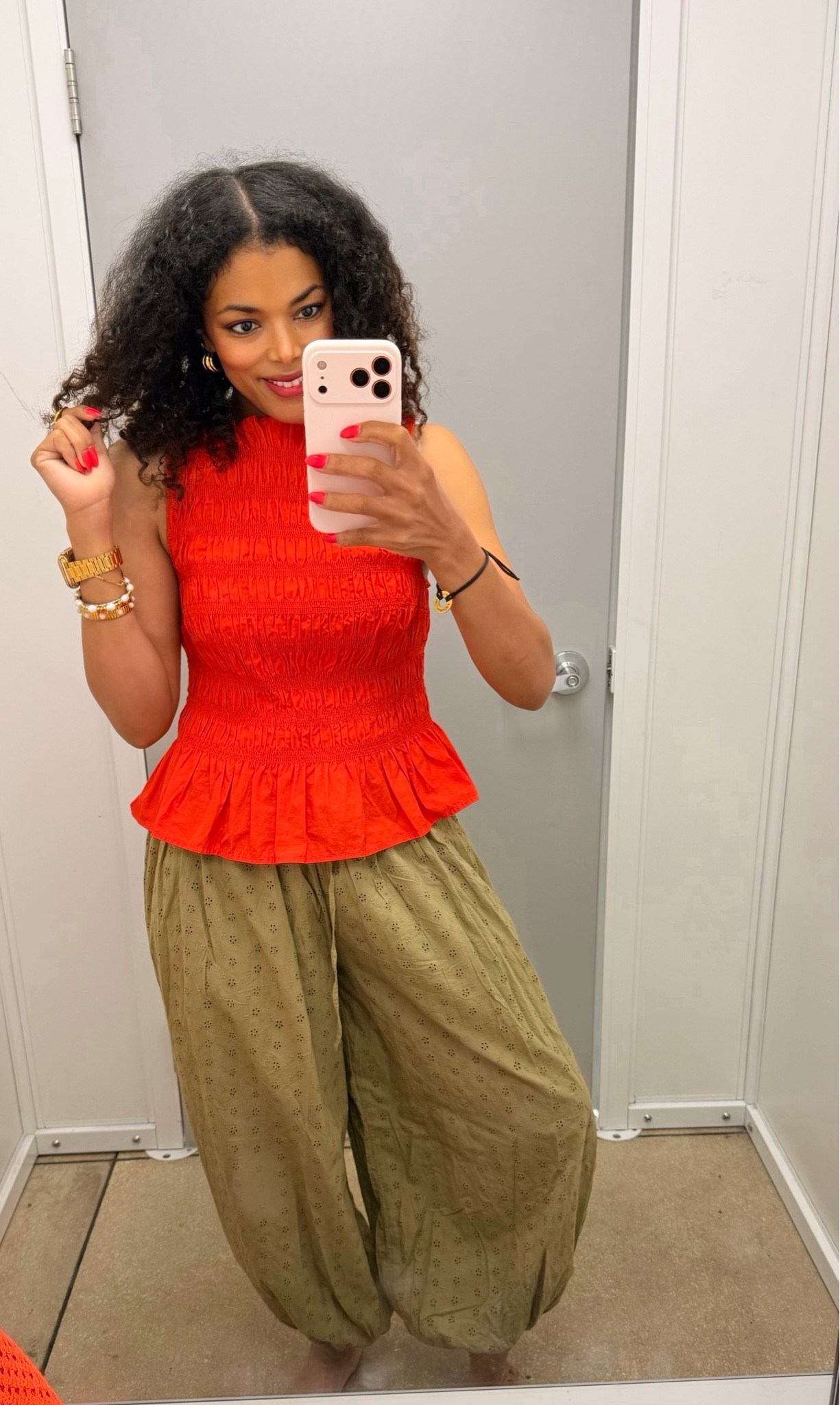 How cute is this fit from Walmart! This vibrant peplum top is so flattering and these harem pants are 🔥 size small in both!

#LTKootd #LTKgrwm #LTKdayinmylife