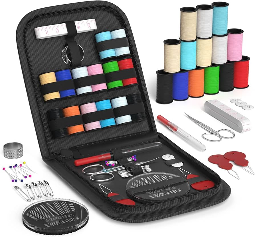 Coquimbo Sewing Kit Gifts for Women, Mom, Traveler, Adults, Beginner, Emergency, Sewing Supplies ... | Amazon (US)