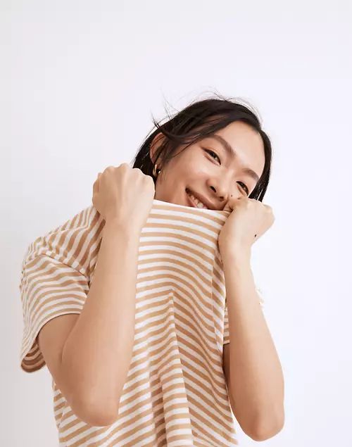 Organic Cotton Lyndale Oversized Tee | Madewell