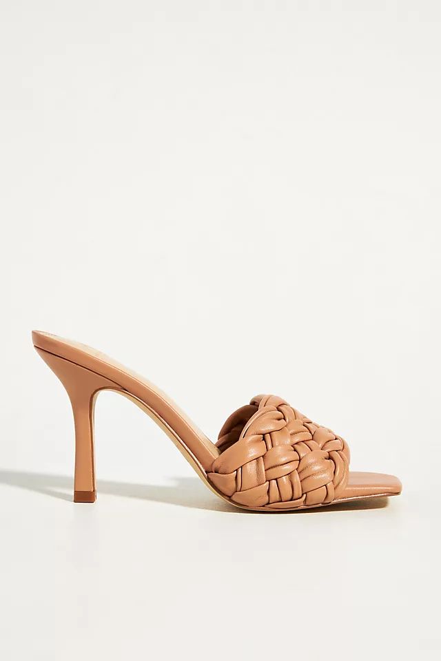 Marc Fisher Square-Toe Heeled Mules | Anthropologie (US)
