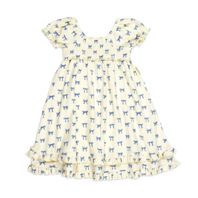 Ribbon | Kids' Organic Princess Sleeve Dress | L'ovedbaby