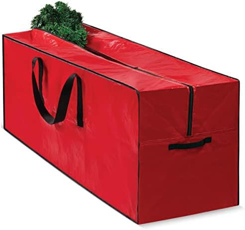 9 ft Christmas Tree Storage Bag - Waterproof, Heavy-Duty, Large Christmas Tree Bag - Reinforced Hand | Amazon (US)