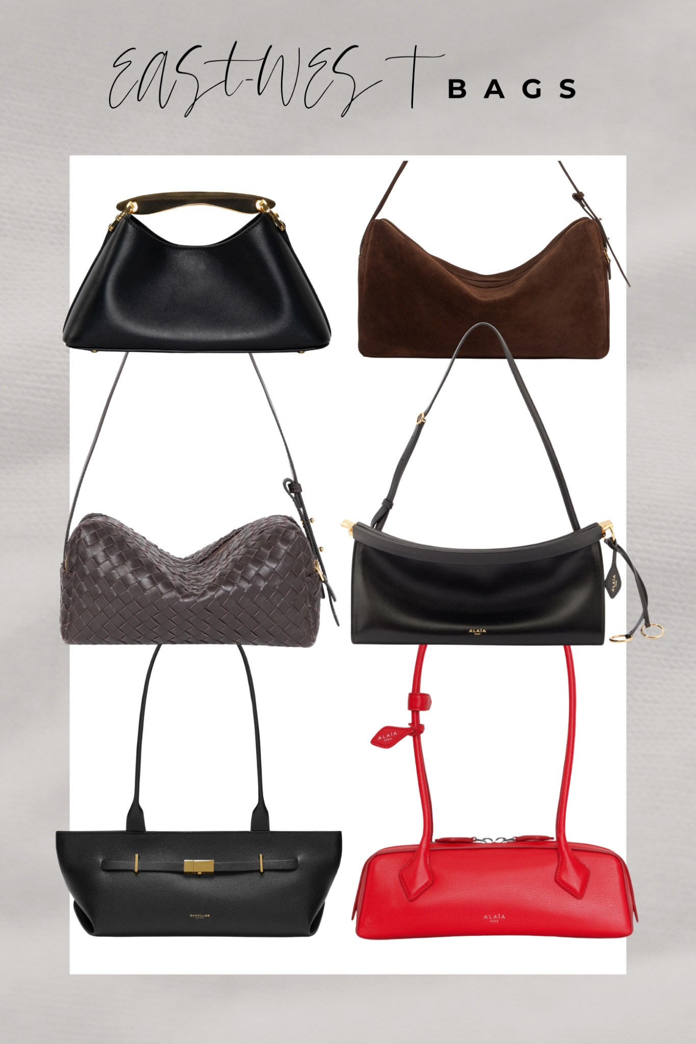 Add a stylish edge to your look with an elongated east-west bag for 2025

#LTKMostLoved 

#LTKItBag #LTKStyleTip