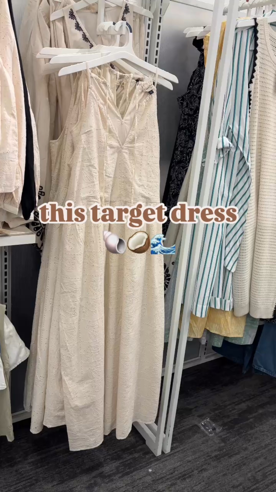 This new embroidered seashell dress from target is getting me excited for summer!! And now I’m on the hunt for all the cute summer finds and target is coming through!! I linked all the ones I’ve found so far!

**sizing:
Dress: xs, fits a little oversized!
Mesh flats: 8.5, fit tts



#LTKFindsUnder50 #LTKTravel #LTKSeasonal